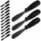 GETAJGHSD 20 Pairs Rc Plane Propellers Balanced Clockwise Counterclockwise Props for Small Drones Lightweight Aircraft Accessories for Indoor Outdoor Flying