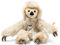 Steiff Miguel Baby-Schlenker-Faultier - 33 cm - Kuscheltier für Kinder - weich & waschbar - Creme (056291)