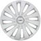WRC 007585 4 Radkappen 15 Zoll, Radzierblende SEPANG metallic-grau gehalten