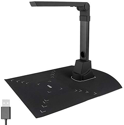 Visualiser For Teaching Scanner Document Camera Usb 10MP HD A3 & A4 Large Format Scanners For Laptops PC Portable Doc Cam Photo Online Training With OCR, Scan Snap,Multiple Page Auto Scanning,LED ect
