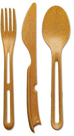 koziol Cutlery 3-teiliges KLIKK Naturholz