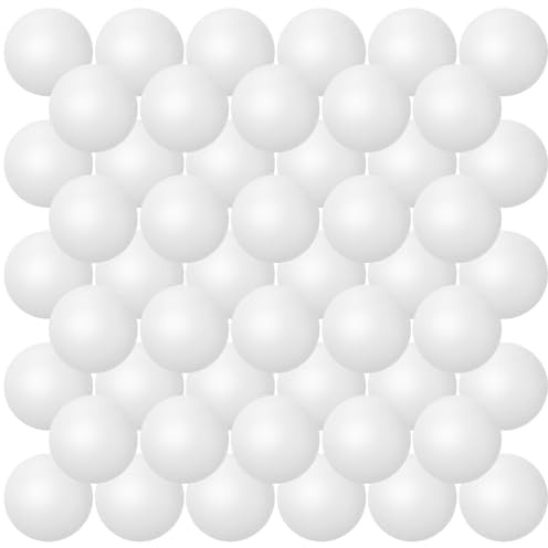 Hanaive 100 Pack Table Tennis Balls 40mm Ball, White