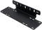 PICAA Black Universal Mounting Bracket License Number Plate Holder for Offroad 4x4 Car Led Light Bar, Work Lights