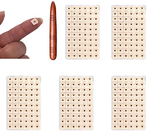 Akupressurstift,Aufkleber für Magnettherapie,Multi-Kondition Massage, Akupressur-Set,Punktsucher Akupressurstift Set,Massage-Stift Akupressur-Stift Akupunktur-Stab