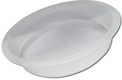 EAP Replacement Wild Bird Seed Feeder Bowl or Water Dish | Clear Plastic | Standard Size to Fit Most Feeding Station Stands (Single Bowl)