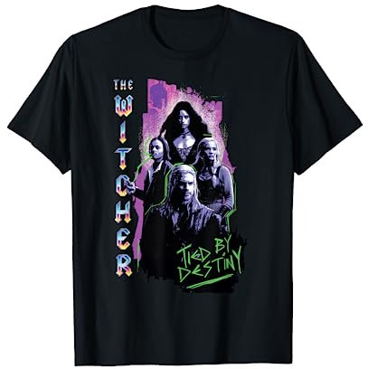 The Witcher Splash Tied Destiny Souvenirs pour fans T-Shirt