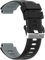 Armband Kompatibel mit Garmin Forerunner 220/230/235/620/630 / 735XT, Silikon Atmungsaktiv Uhrenarmband Sportarmband Band Ersatzband - Schwarz/Grau