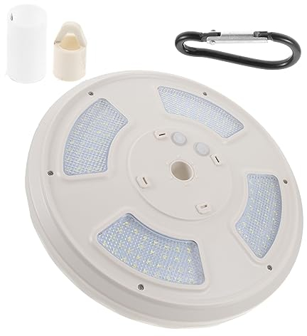 Abaodam 1stk Solarleuchte Für Den Garten Fahnenlicht Fahnenmast-Set Solarleuchten Im Freien Solar-Downlight Fahnenmast Solarleuchte Led-licht Haushalt Zelt Lichter Abs-Kunststoff Weiß