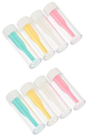 Gatuida 10pcs Silicone Contacts Lens Applicators and Lens Removers Portable Suitable for Daily Use and Travel
