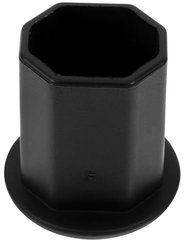 Hockey Stoßstangenendschutz Schutzkappe für Hockeyschläger Schwarz Tpe