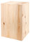 DECOKTIVO Pflanzenständer Holz, Vintage Holzdeko, Blumenständer, Blumenhocker, Holzblock, Dekosäule, Blumensäule DIY, Stabil und Langlebig, 80x40x40 Cm