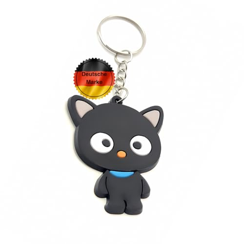 KEYSPACE Schlüsselanhänger Katze als süßer Schlüsselanhänger Tier Katzenanhänger
