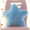 40cm Kuschelkissen Kinder Sternkissen, Plüsch Kissen Dekokissen für Kinderzimmer,Kissen Stern Plüschkissen Stern Wurfkissen Schlafkissen Gefülltes Kissen für Heimdekoration (blau)