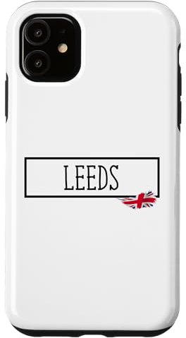 iPhone 11 Leeds City Women Men United Kingdom Town Dad England UK Case