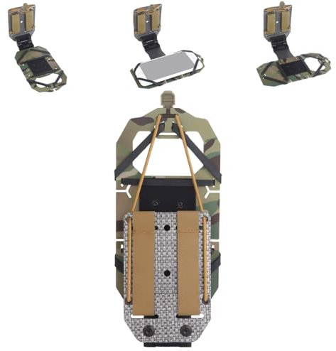 WQZXM Accessoires De Porte-Plaque Tactique, Support De Téléphone Molle Support De Téléphone Portable Universel pour Gilet Tactique Fixation De Stabilité pour Écran Taille 17,8 X 9,2 Cm(CP)