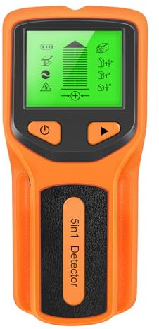 Détecteur de montants en métal, scanner mural de recherche de montants - Détecteur de montants en bois, détecteur de faisceau précis pour murs,Détecteur mural avec écran LCD, détecteur de faisceau cen