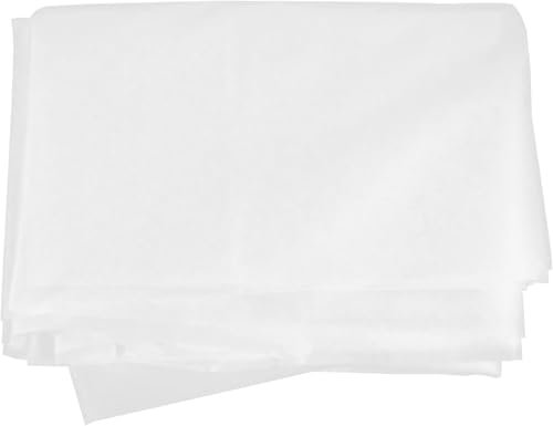 Fusible Interfacing Fabric - 1 x2m White Non Woven Single Sided Iron On Interfacing Iron on Fabric for Sewing, Quilting, Topstitching, Crafting, Collars and Dress Making