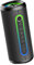 Cassa Bluetooth Portatile Potente, Altoparlante Bluetooth con 3 EQ Modalità, IPX7 Speaker Bluetooth 5.4 Accoppiamento TWS, 30H di Autonomia con 3 Luci RGB Regolabili, Supporto Micro-Con, AUX, TF