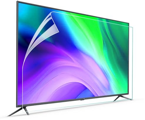 40-50 Inch Anti-Glare TV Screen Protector, Indoor & Outdoor Matte Anti Blue Light Protection Film for LCD, LED, 4K OLED & QLED HDTV,48 Inches(1056x596mm)