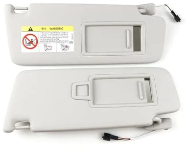 Sonnenblende Auto Für VW Für Passat B8 Für Golf 7 Für Jetta MK7 SportsVan 2015-2019 5GG85 551/552 Auto Innen Sonnenblende Mit Spiegel Kabel(2pcs)