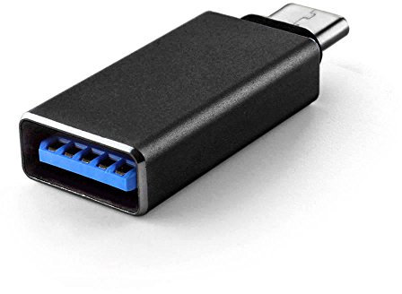 REY Adaptador USB 3.0 Hembra a USB 3.1 Tipo C Macho Conector Conversor