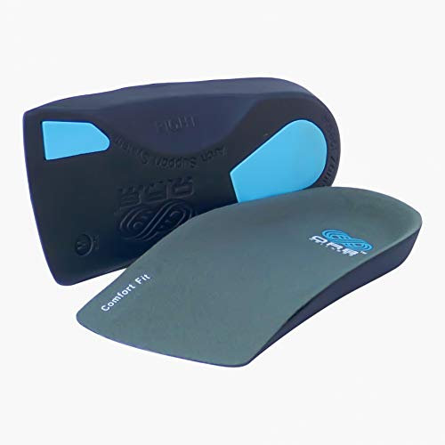 OR8 Wellness Plantar Fasciitis 3/4 Length Arch Support Orthotic Insoles. Flat Feet, Fallen Arches. Heel Pain Relief. Men's & Women's Shoe/Boot Inserts (S 5-6.5)