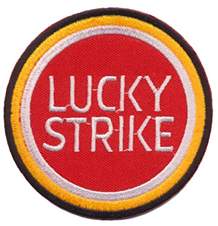 Lucky Strike Aufnäher Patches Motorrad Racing Team Moto GP