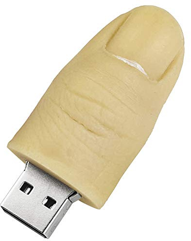 64GB USB-Stick Daumenförmiger Speicherstick Interessantes USB-Flash-Laufwerk Externer USB-Datenspeicher Thumb Drive