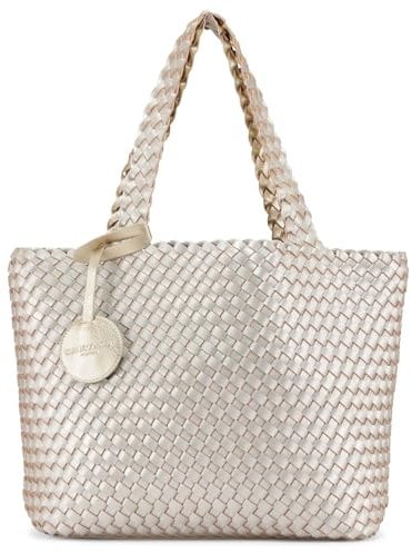 Ilse Jacobsen Reisetasche, Platin Silber, Einheitsgröße, Reisetasche (Tragetasche)