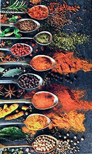 Mani Textile Tapis de Cuisine Kitchen Spice