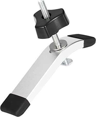 M8 Nut Clamp Set,T-Track Clamp 8 mm Bottom Clamp kit Quick Acting Hold Down Clamp with T Screw and Plastic Handle,T-Slot Clamp for T-Slot T-Track DIY Woodworking Tool(1 x Whole Clamps Set)