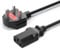 CYD 3 Prong Monitor Power Cable, 3.9FT(1.2m) Computer Power Cord Compatible with Samsung, LG, HP, AOC, Acer, Asus, ViewSonic, Dell, Compaq PC Power Cable, 1Pack