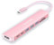LENTION Hub USB C HDMI 4K@60hz, PD 100W, Adattatore USB 3.0 (C & A), Lettore SD/TF, Docking Station per MacBook Pro 2024-2016, Nuovo Mac Air/iPad Pro, iPhone 15 Plus Pro Max (CE18s)