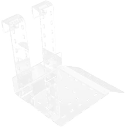 FRCOLOR Plataforma para Tortugas Acrílico Transparente Accesorios para Peceras Escalada Decoración Acuario