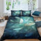 HMLTD Rosa Muster Bettwäschegarnitur Oberbett Set 3D Gedruckter Für Kinder Mädchen Jungen Und Kissenbezüge Bettwäsche Weich Microfaser Reissverschluss 3 Teilig King（220x240cm）