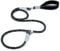 Lampop Slip Lead for Dogs, Strong Nylon Dog Lead, Reflective Slip Leads with 360° Rotation Handle, Dog Training Lead, Adjustable Dog Slip Lead, Dog Leads for Small, Medium, Large Dogs (Black, 1.8M)