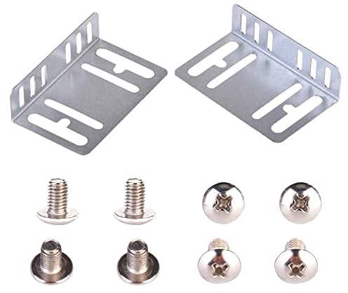 2DIN Autoradio-Halterung | Universelles 2-DIN-Rahmenbefestigungsset | Einbauschacht Metall Autoradio Einbaurahmen | Doppel DIN Einbauschacht Metall Autoradio Einbaurahmen Einbausatz