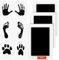 Romon Baby Handabdruck und Fußabdruck Set, 3 Pcs Fußabdruck Baby,Geschenk zur Geburt, Abdruckset für Neugeborene 0-6 Monate, Set, Hund, Pfotenabdruck Katze, Clean Touch Stempelkissen (L)