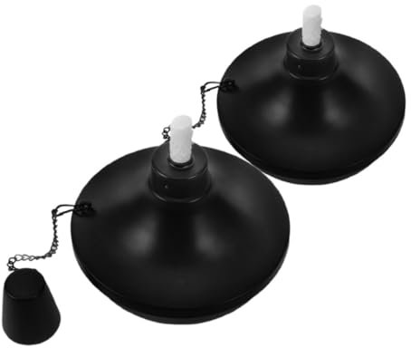 Cabilock Juego De 2 Quemadores De para Exteriores Mecha Decorativa para Antorcha De Jardín para Iluminación De Fiestas En El Patio Tiki De Mesa para Exteriores