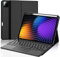 JADEMALL Xiaomi Pad 7 Pro Tastatur Hülle - für Xiaomi Pad 7/ Mi Pad 7 Pro 11,2 2024, Multitouch-Touchpad, Wireless Bluetooth Tastatur QWERTZ Deutsch, Schwarz
