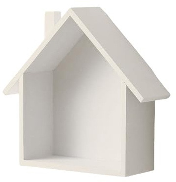 Illkjasfc Regal für kleine Häuser, Holzmaterialien, funktionales Aufbewahrungsregal, Wandmontage, Designs für Erwachsene, Haushalt
