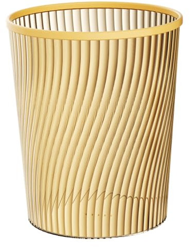 Xoeryoy Poubelle dorée, Poubelle de 8, 4x9, 8 Pouces
