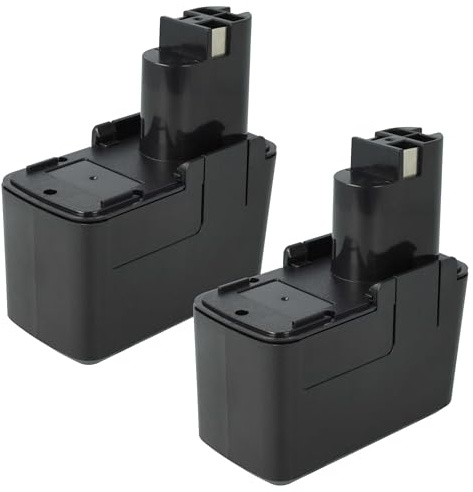 vhbw 2X Akku kompatibel mit Skil B 2110, B 2109k, B 2220, B 2109, B 2100 Werkzeug (2000 mAh, NiMH, 9,6 V)