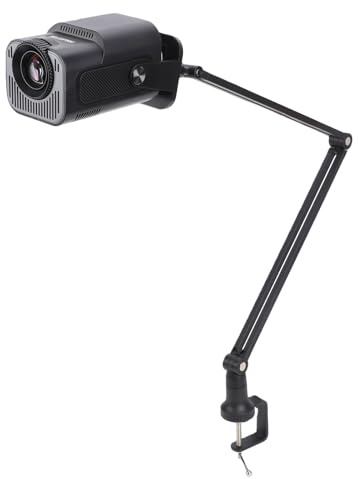 Fockety Projecteur de Dessin, Projecteur d'art LED 1280 X 720 pour Le Traçage, Outil de Croquis Portable Intelligent avec Support de Serrage, Outil de Dessin Intelligent pour Les (Prise UE 100-240V)