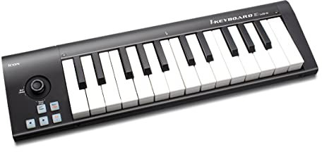 ICON PRO AUDIO iKeyboard 3 Mini | USB MIDI Controller Keyboard mit 25 Mini-Tasten