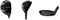 Titleist Herren Tsi1 Golf HYBRID, Schwarz, 26º