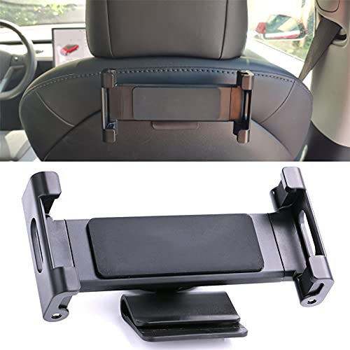 Model 3 Accessories for Tesla Model 3/Y/X/S Car Back Seat iPad Mobile Phone Holder Accessories Parts (Black)