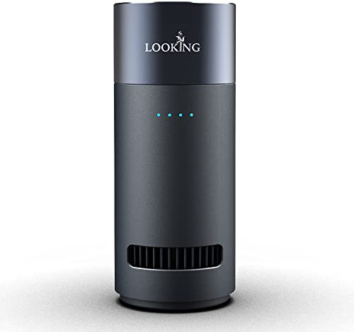 LKT Generador de ozono para automóvil, elimina el olor a humo, el olor desagradable del baño, purificador de aire portátil, desodorante para el hogar, oficina, mascotas, máquina eliminadora de olores