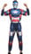 VersusModa Ironman Costume Carnival Ironman with Muscles Costumes Dress Up IRON01, blue, One size