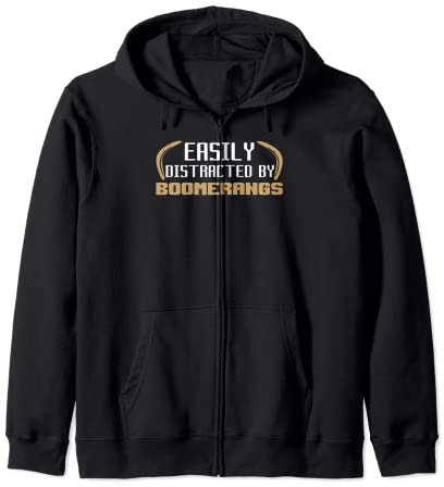 Wurfsport Boomerang Witz Spruch Bumerange Bumerang Kapuzenjacke